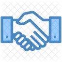 Handschlag Deal Partnerschaft Symbol