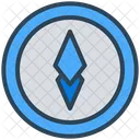 Kryptowahrung Token Munze Icon