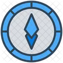 Kryptowahrung Token Munze Icon