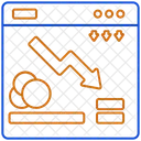 Handelsdiagramm Geld Bullisch Icon