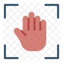 Handerkennung  Symbol