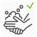 Händewaschen  Symbol