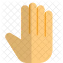 Handfläche  Symbol