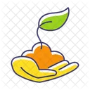 Ground Seedling Garden Icon