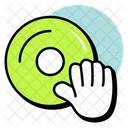 Handbewegung Aufzeichnen Symbol