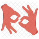 Handbewegungen  Symbol