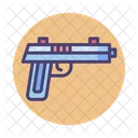Handgun Pistol Shoot Icon