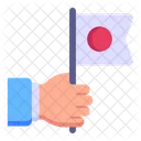 Flag Japan Flag Handheld Flag Symbol