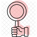 Handheld Magnifier Tool Icon
