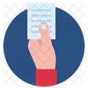 Note Draft Paper Note Icon