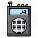 Handheld Radio Radiotelegraph Radionics Icon