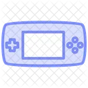 Handhold Game Duotone Line Icon Icon