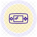 Handhold Game Line Icon Icon