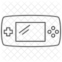 Handhold Game Thinline Icon Icon