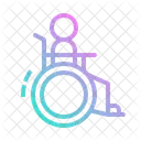 Handicap Wheels Chair Icon