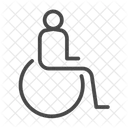People Family Disabled Icon