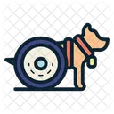 Handicap Dog  Icon