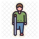 Handicap Man  Icon
