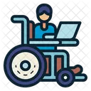 Handicap Man Work  アイコン