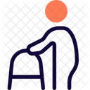 Handicap Old Man Icon