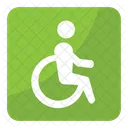 Handicap Disability Paraplegic Icon
