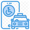 Handicap Taxi  Icon