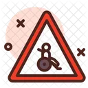 Handicapped Alert Sign  Icon