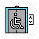 Elevator Disabled Color Icon