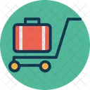 Gepack Tasche Hoteltrolley Icon