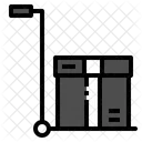 Warenkorb Logistik Verpackung Symbol