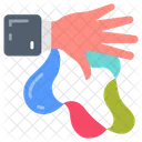 Handkerchief Magic Hanky Tricks Silk Magic Icon