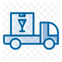 Delivery Van Cargo Shipping Icon