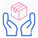 Handle With Care Fragile Package Icon