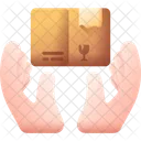 Handle With Care Fragile Package Icon