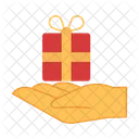 Give Gift Box Icon