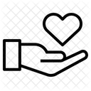 Hand Pflege Retten Symbol
