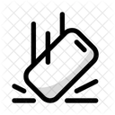Handphone Fall Accident Icon