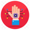 Handprozessor  Symbol