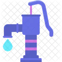 Mhandpumpe Handpumpe Grundwasserleiter Icon