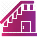 Handrail Ladder Staircase Icon