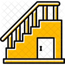 Handrail Ladder Staircase Icon