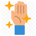 Handreinigung  Symbol