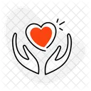 Small Businesses Hands Heart Icon