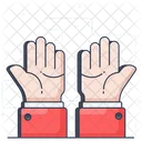 Hands Hand Print Hand Gesture Icon