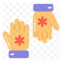 Hands Medical Sign Icon