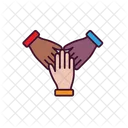 Hands Background People Icon