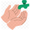 Hands Are Performing Ablution  Icon