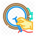 Hands Embroidery  Icon