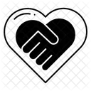 Hands Forming A Heart Hands Heart Icon
