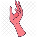 Hand Gesture Feminine Icon